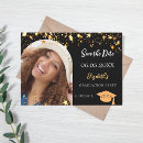 Search for diploma invitations Black and gold