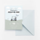 Search for golfer birthday invitations Hole in one