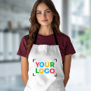Search for chef logo aprons White