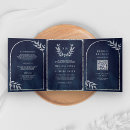 Search for navy and silver wedding invitations All in one