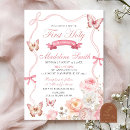 Search for butterfly first communion invitations For kids