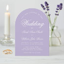Search for lavender and white wedding invitations Calligraphy