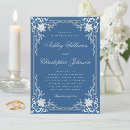 Search for blue and silver wedding invitations Script