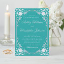 Search for teal and silver weddings For her