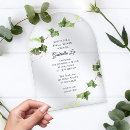 Search for ivy bridal shower invitations Botanical