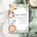 Search for zoo animal baby shower invitations Animals