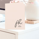 Search for monogrammed folded note cards Professional