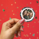 Search for green snowflake stickers Merry christmas