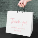 Search for wedding thank you gift bags Pink