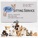 Search for pet sitting business cards Vet