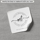 Search for business monogram stickers Logo