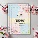 Search for spring bunny baby shower invitations Elegant