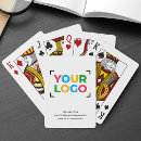 Search for your logo here playing cards Promotional