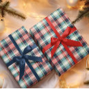 Search for blue and green plaid wrapping paper Traditional