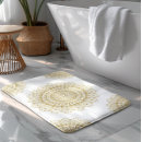 Search for white gold bath mats Elegant