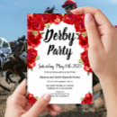 Search for derby party invitations Floral