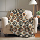 Search for aztec blankets Blue