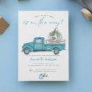 Search for fall baby boy shower invitations Blue