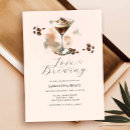 Search for coffee bridal shower invitations Espresso martini