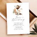 Search for martini bridal shower invitations Watercolor
