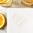 Search for dog cocktail wedding napkins Golden retriever
