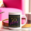 Search for black pink gold mugs Calligraphy