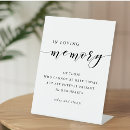 Search for wedding tabletop signs Black and white