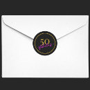 Search for black and gold 50th birthday stickers Calligraphy