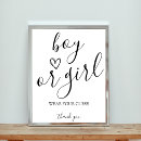 Search for gender reveal party decor Black and white