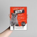 Search for lost flyers Missing pet