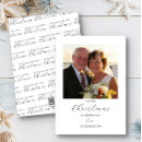 Search for married little christmas cards Black and white