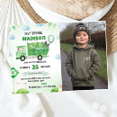Search for garbage truck birthday invitations Recycling