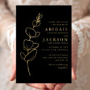 Search for line drawing wedding invitations Simple