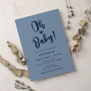 Search for modern baby boy shower invitations Minimalist