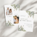 Search for green foliage wedding invitations Budget