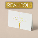 Search for gold foil place cards Luxury