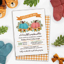Search for sunflower gender reveal invitations He or she