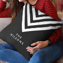 Search for black white chevron cushions Minimalist