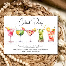 Search for white cocktail party invitations Watercolor
