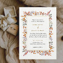 Search for botanical foliage wedding invitations Watercolor