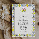 Search for italian lemons invitations Positano
