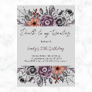 Search for adult halloween birthday invitations Modern