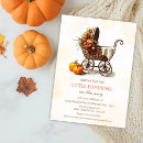 Search for pumpkin carriage invitations A little pumpkin