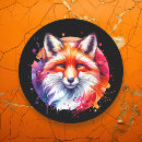 Search for fox illustration stickers Orange
