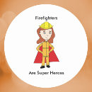 Search for funny firefighter stickers For her