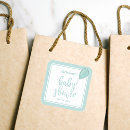 Search for mint green baby shower stickers Modern