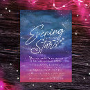 Search for under the stars wedding invitations Blue