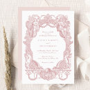 Search for toile wedding invitations Baroque