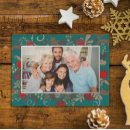 Search for turquoise christmas cards Retro