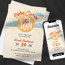 Search for here comes the son baby shower invitations Sunburst